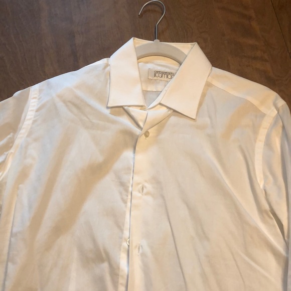 Italian White Dress Shirt - Picture 1 of 2